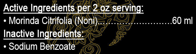 F1 Gold Label: BioActive Noni Pureé