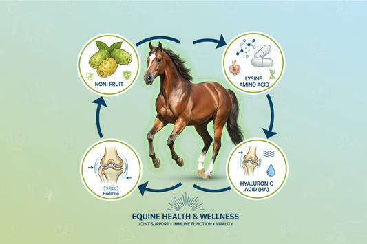 Synergistic Ingredients — Noni, Lysine & Hyaluronic Acid