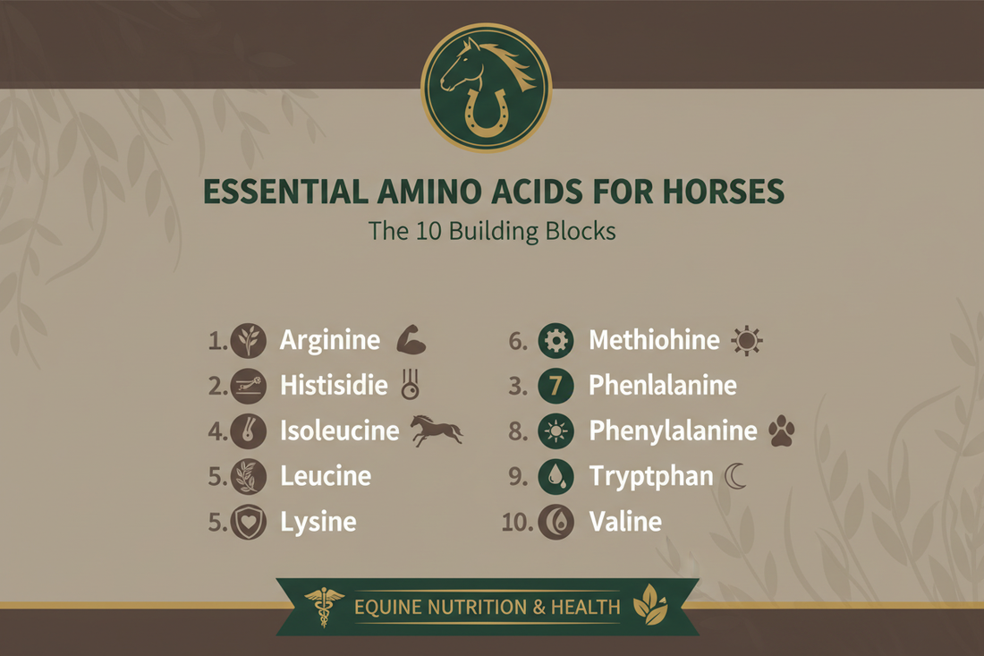 The 10 Essential Amino Acids for Horses