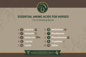 The 10 Essential Amino Acids for Horses – Formula 1 Equine