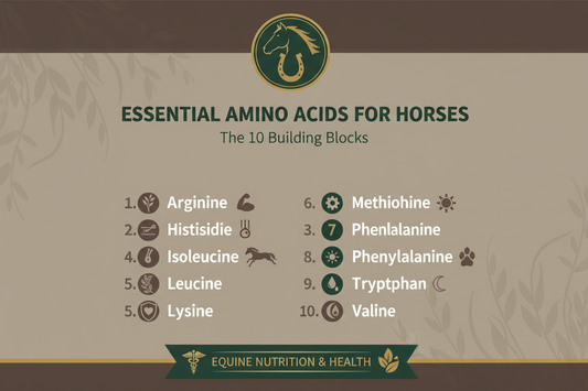 The 10 Essential Amino Acids for Horses