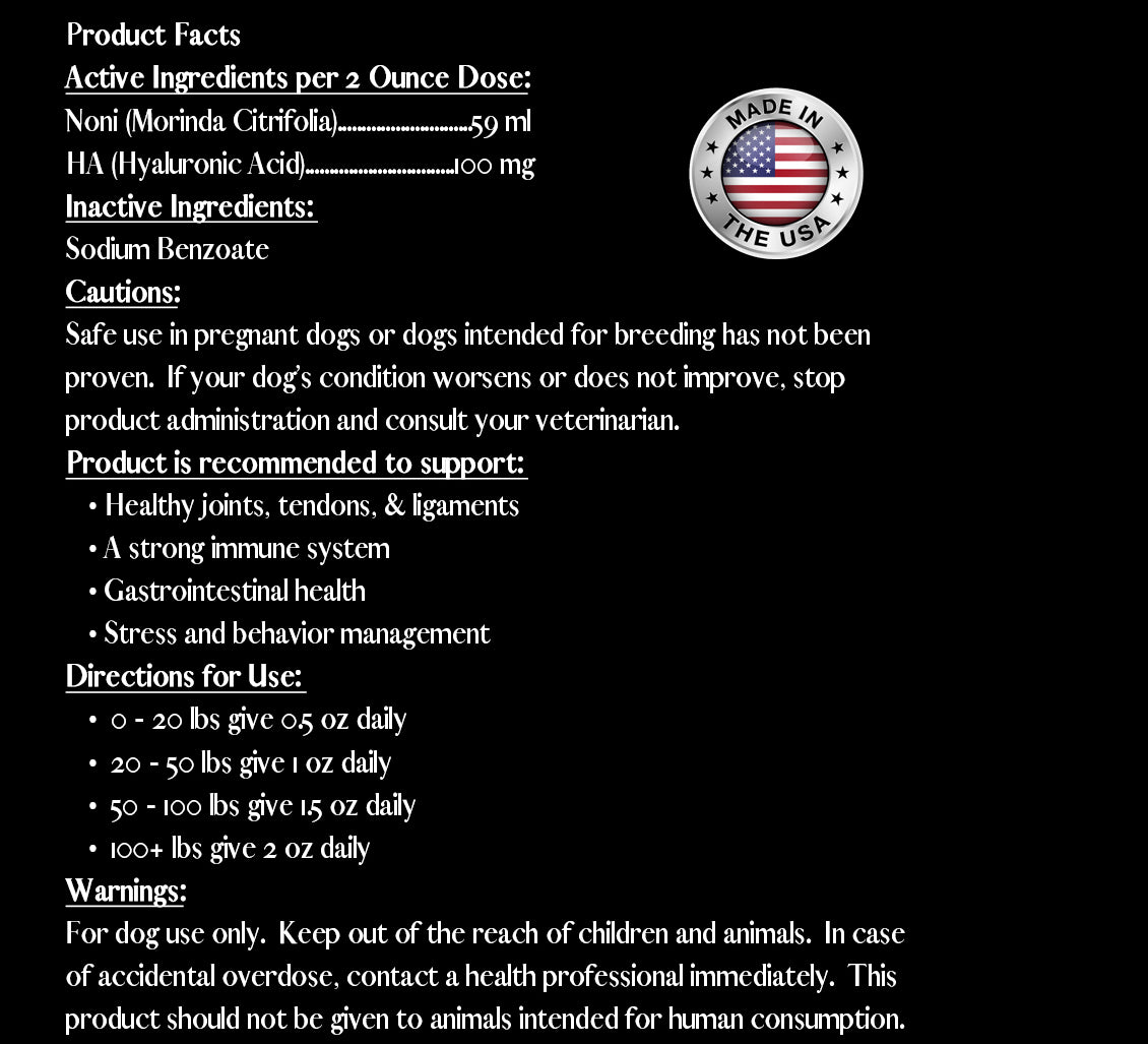 Blue Label Canine: Overall Canine Health